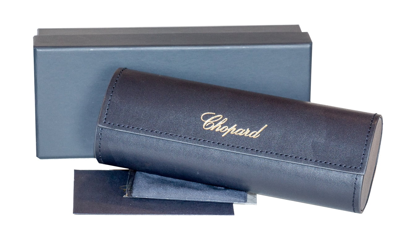 Chopard Men's Tortoise Oval Eyeglass Frames VCH199G722Y54