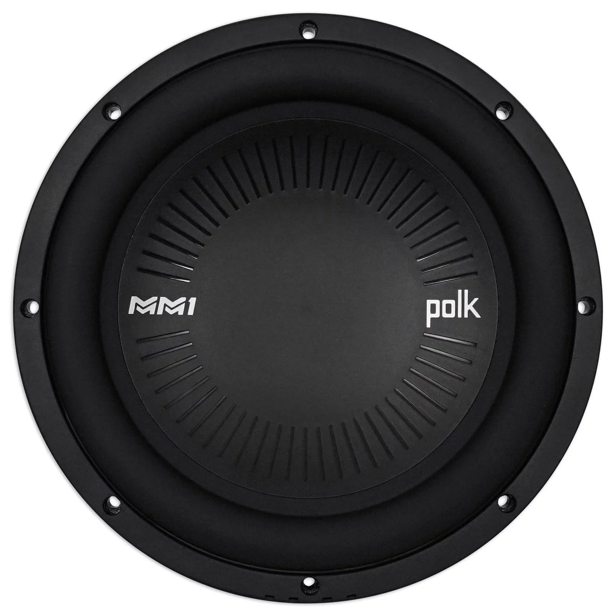 2) Polk Audio MM1042DVC 10” 2400w Subwoofers+Vented Sub Box+Mono Amplifier+Wires