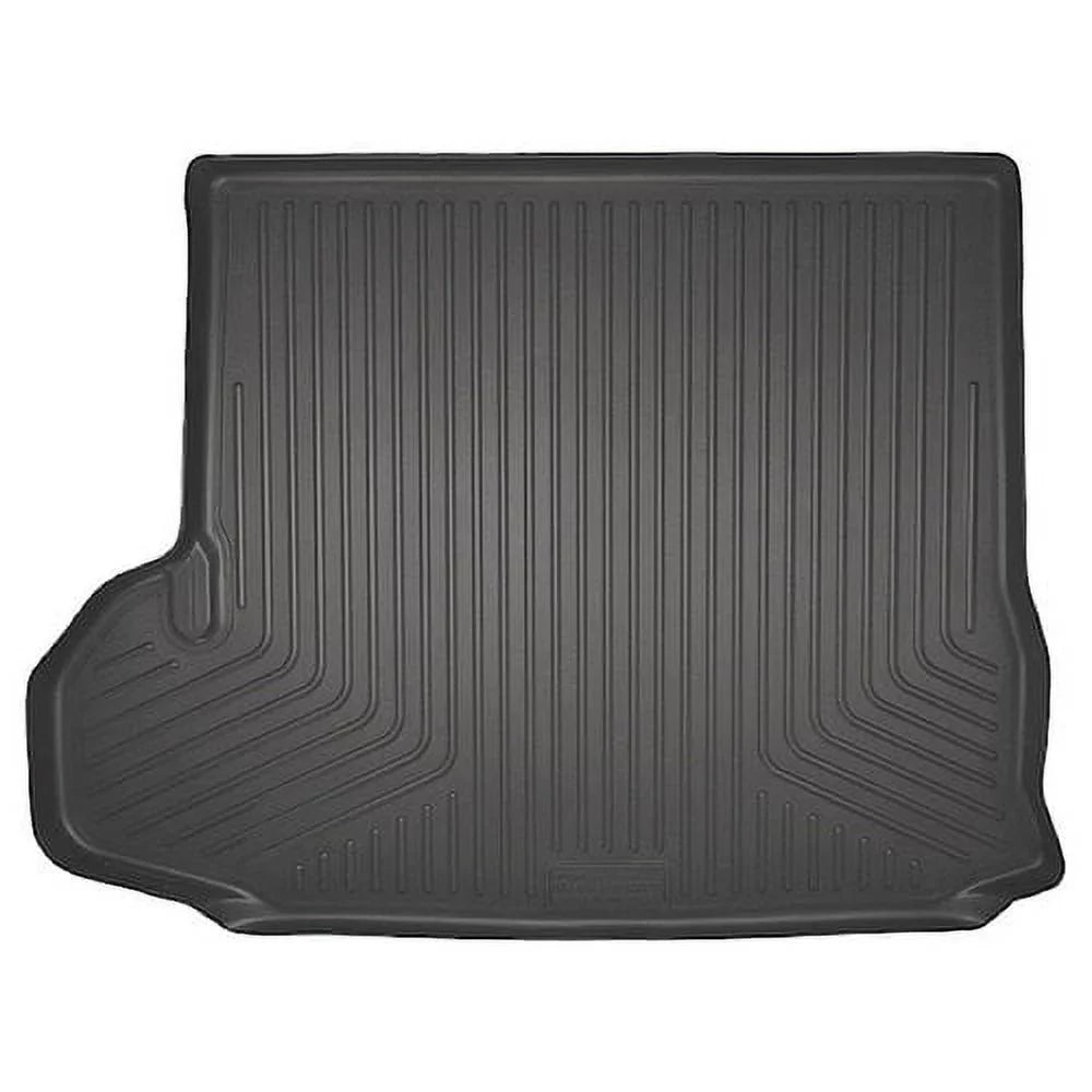 Husky by RealTruck Weatherbeater Series Cargo Liner Black Compatible with 12-19 Toyota Highlander; Compatible with to back of 2nd row Seats over foldered 3rd row Seats