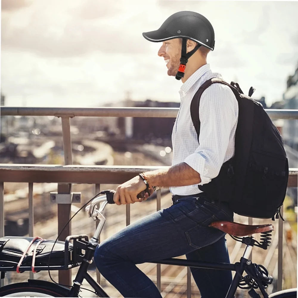 Tomshoo Outdoor Sports Cycling Safety Baseball Hat for Motorcycle Bike Scooter