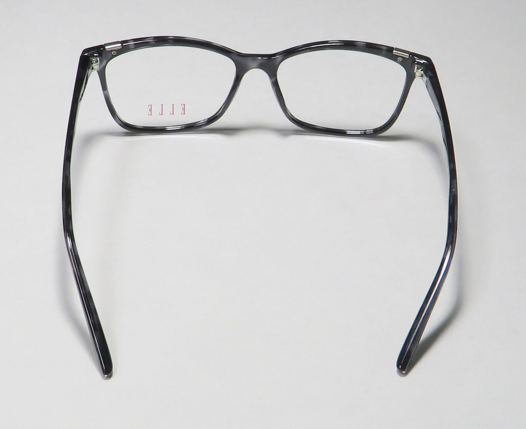 NEW ELLE 13425 WOMENS/LADIES CAT EYE FULL-RIM GRAY AFFORDABLE DESIGNER CAT EYE CASUAL BUDGET FRAME DEMO LENSES 53-15-140 EYEGLASSES/SPECTACLES