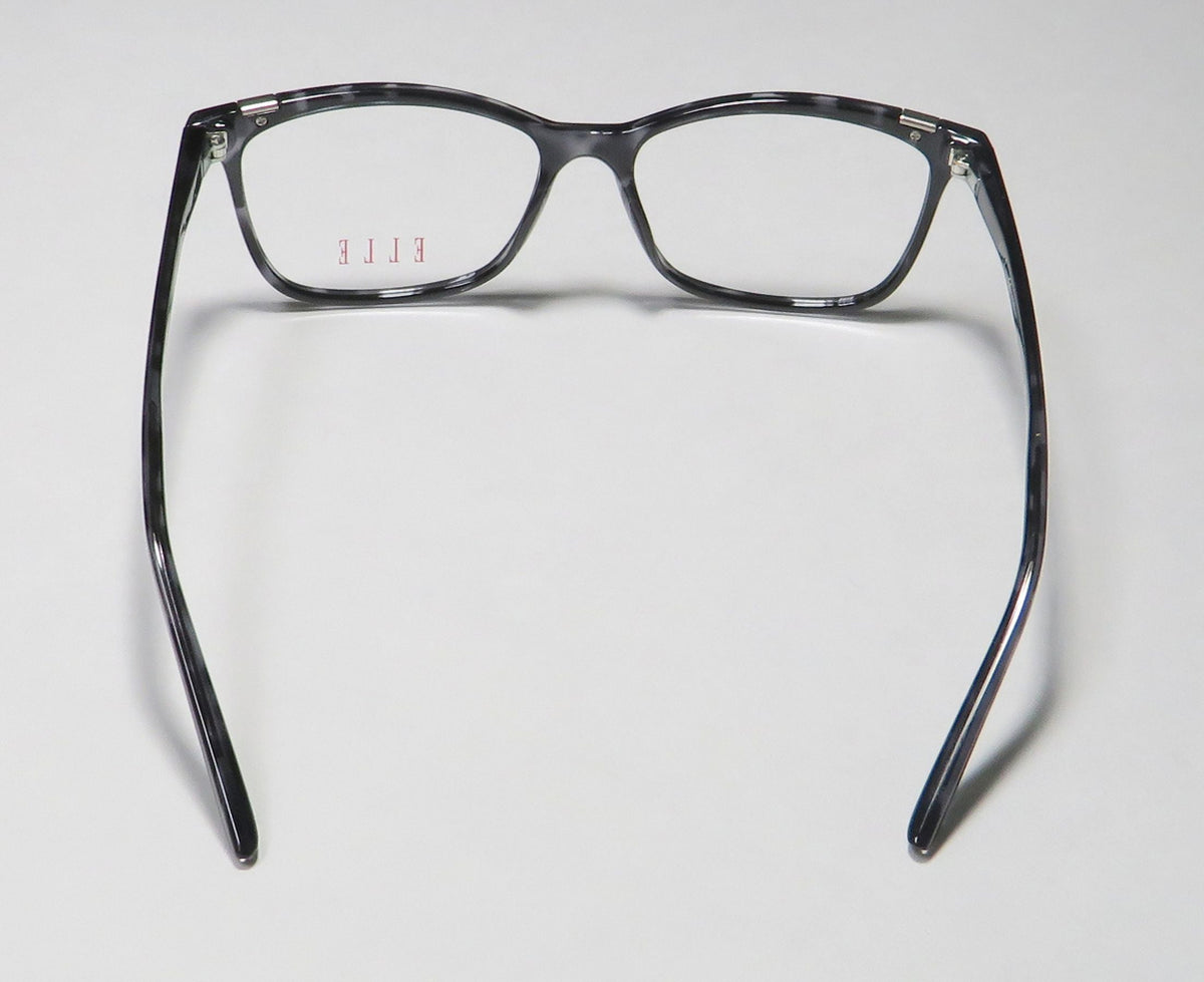 NEW ELLE 13425 WOMENS/LADIES CAT EYE FULL-RIM GRAY AFFORDABLE DESIGNER CAT EYE CASUAL BUDGET FRAME DEMO LENSES 53-15-140 EYEGLASSES/SPECTACLES