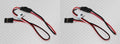 HobbyFlip 5V Remotely Receiver Adjustable Light Controller for LED Compatible with RC Aircraft 2 Pack