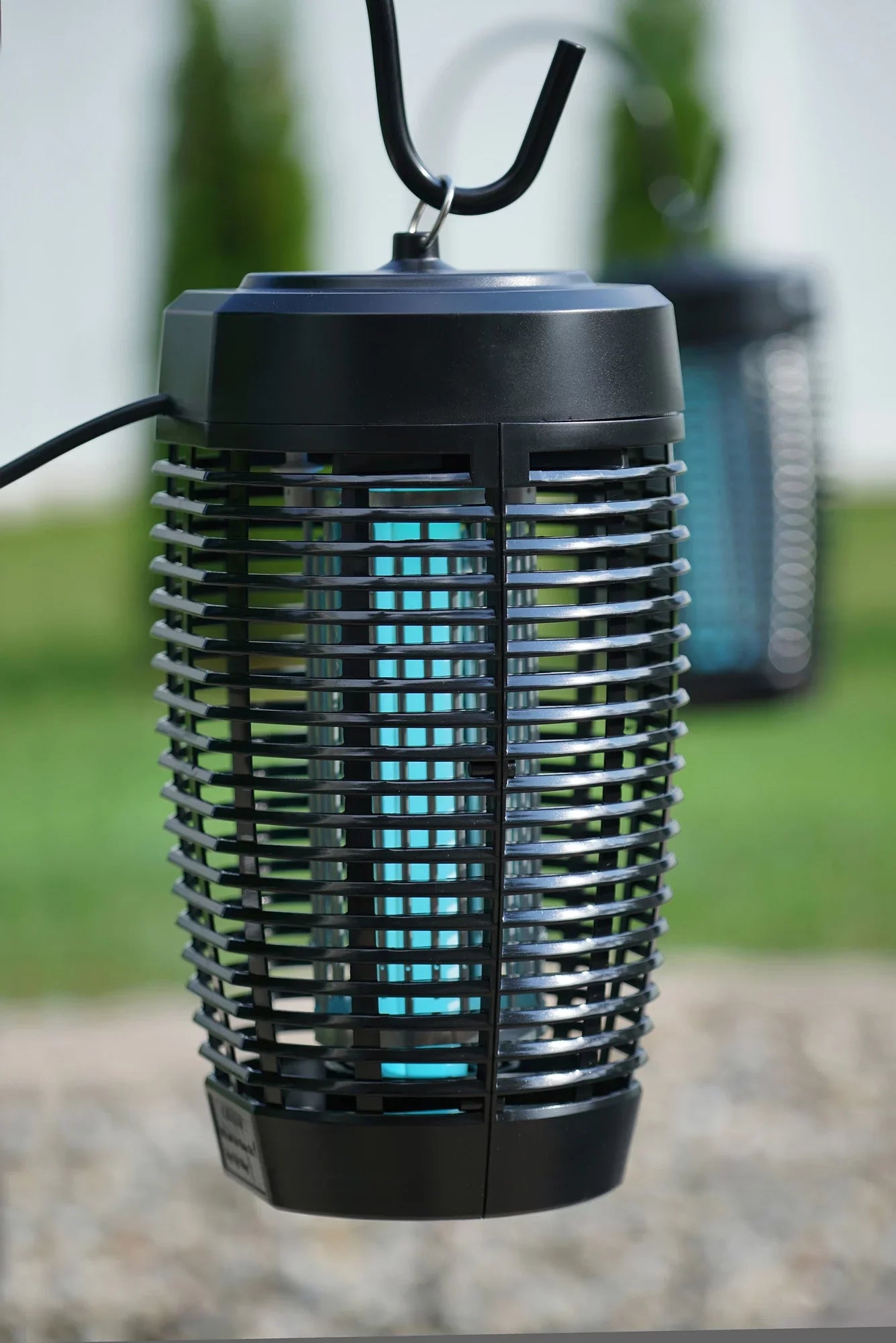 PIC 40W Outdoor 1 Acre Mosquito and Bug Zapper, Electronic Insect Killer, Black