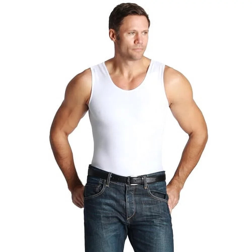Insta-Slim Tank, White, X-Large