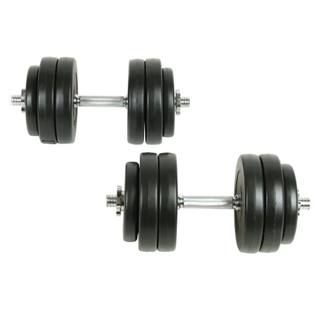18-Piece Dumbbell Set lb of Versatile Weight Options Comprehensive Home Workout