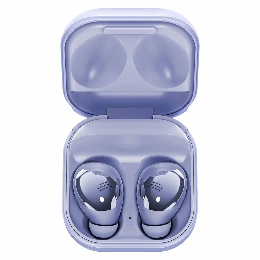 UrbanX Street Buds Pro True Bluetooth Wireless Earbuds For Sony Xperia 10 III With Active Noise Cancelling (Wireless Charging Case Included) Purple