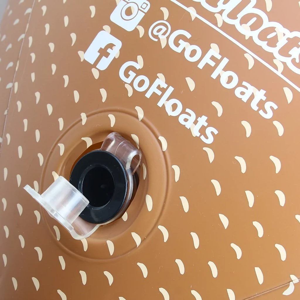 GoFloats 4' Giant InfLatitudeable Football - Made From Premium Raft Grade Vinyl