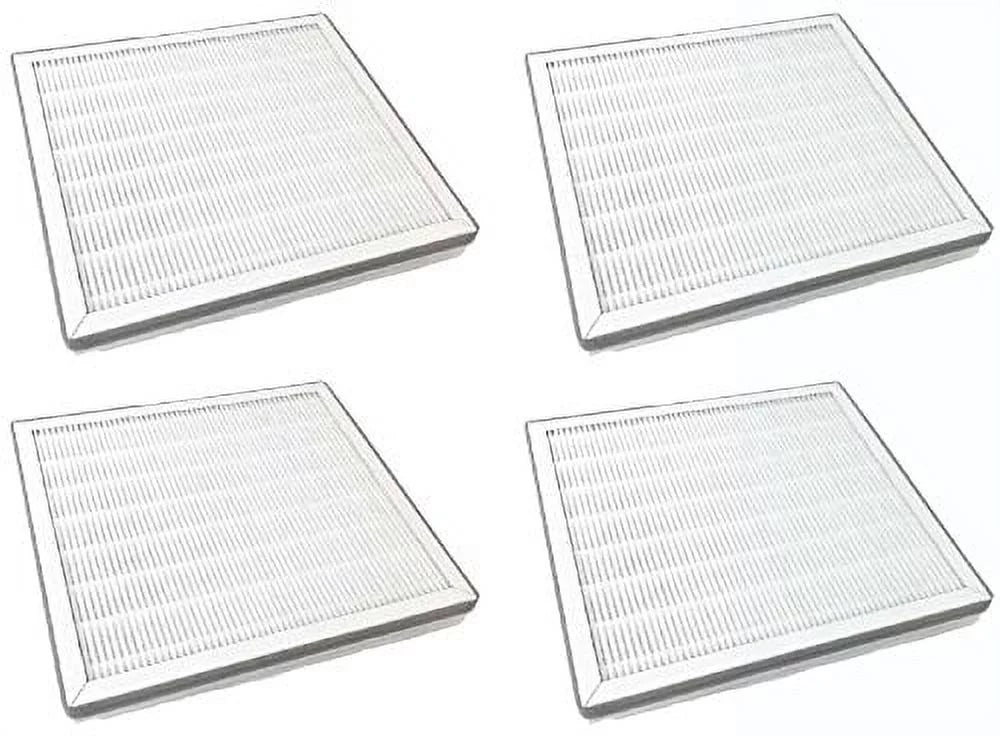 True HEPA Replacement Filter For Pure Enrichment PureZone Air Purifier PEAIRPLG, 4 Filters