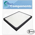 5-Pack Replacement for Blueair 205C Air Purifier Filter - Compatible with Blueair 200 & 300 Air Filter