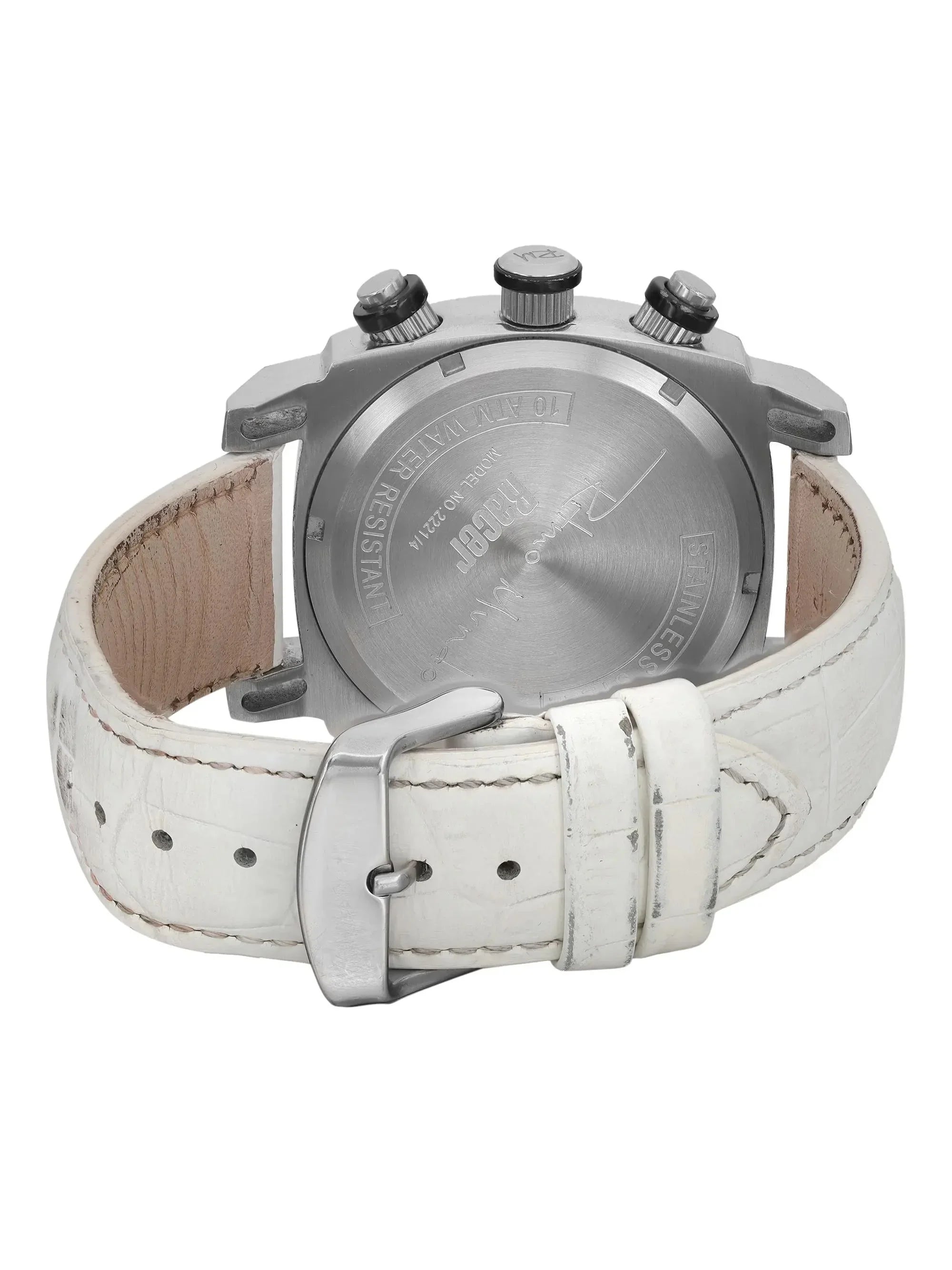 Pre-owned Ritmo Mundo Racer 44mm Steel Quartz Men Watch 222/4 (Good)
