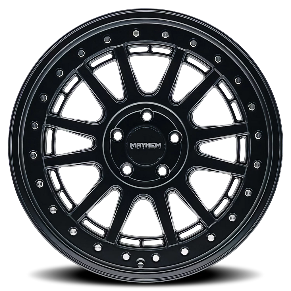 18x9 Mayhem 8305 Compass Matte Black Wheel 6x135 (18mm)