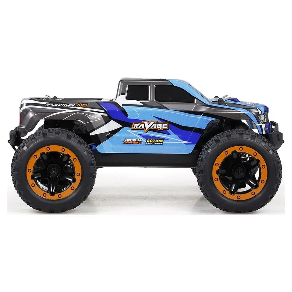 Linxtech RC Car,Big Adult Ajcoflt 1 16 45 4 Montloxs 4 Foot Kids 16889 A 1 16 RC Car Road Motor Truck for 4 Race 16889 , Toy 1 16 Scale 16889 1 16 45 4 oolRC Remote 45 km h Brushless Off