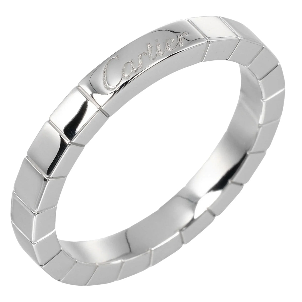 Pre-Owned Cartier CARTIER Raniere No. 18 Ring K18 WG White Gold Approx. 6.73g I122924044 (Good)