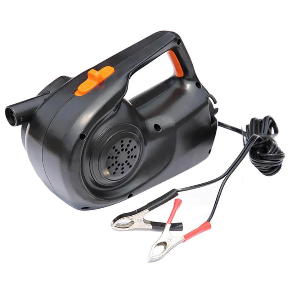 Walmeck Electric infLatitudeor,Pump Boat Pool Auto Portable Blower Pool Air Cushions 12v 100w Car Cushions Ball Auto Ball Auto Portable Air Pump Air Cushions Ball Boat Pool Air Pump InfLatitudeable Air Qisuo