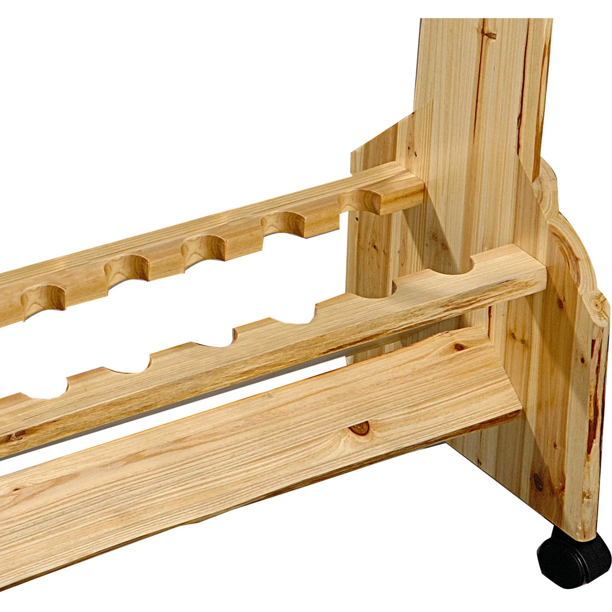 Rush Creek Creations Double Sided 16 Fishing Rod Rolling Storage Rack