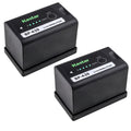 Kastar 2-Pack BP-A30 Battery 14.4V 3400mAh Replacement for Canon EOS C200, EOS C200B, EOS C220B, EOS C300 Mark II PL Cinema EOS Camera, EOS C300 Mark III Digital Cinema Camera