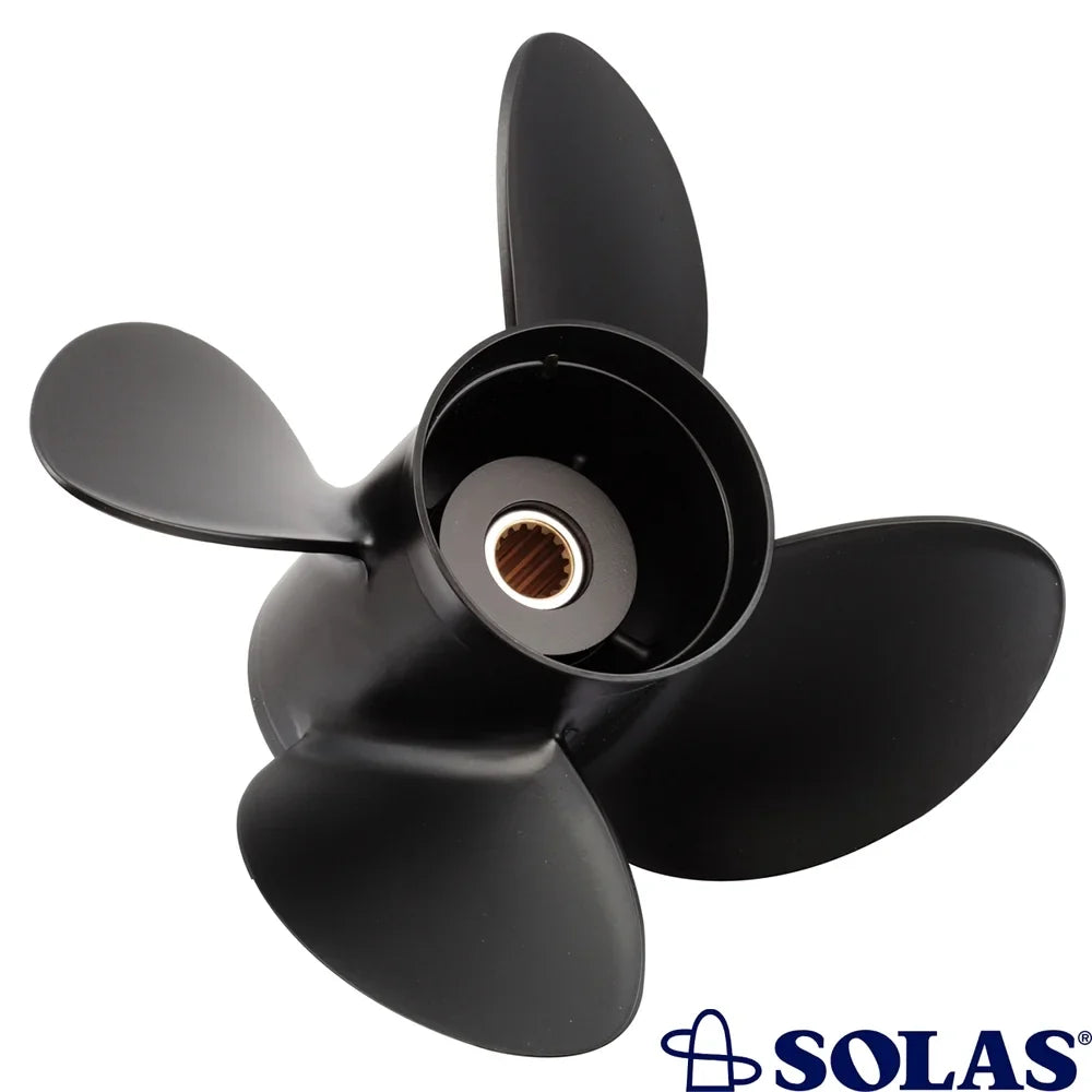 New Aluminum Propeller Compatible With Mercruiser Bravo 1 Bravo 1 X 5L Efi 15 Spline 240 1988-1998 By 1513-143-19 31082 58134-Zy3-019A Diameter 14.25" x 19" Pitch x 15-Splines 4 Blades RH Amita 4