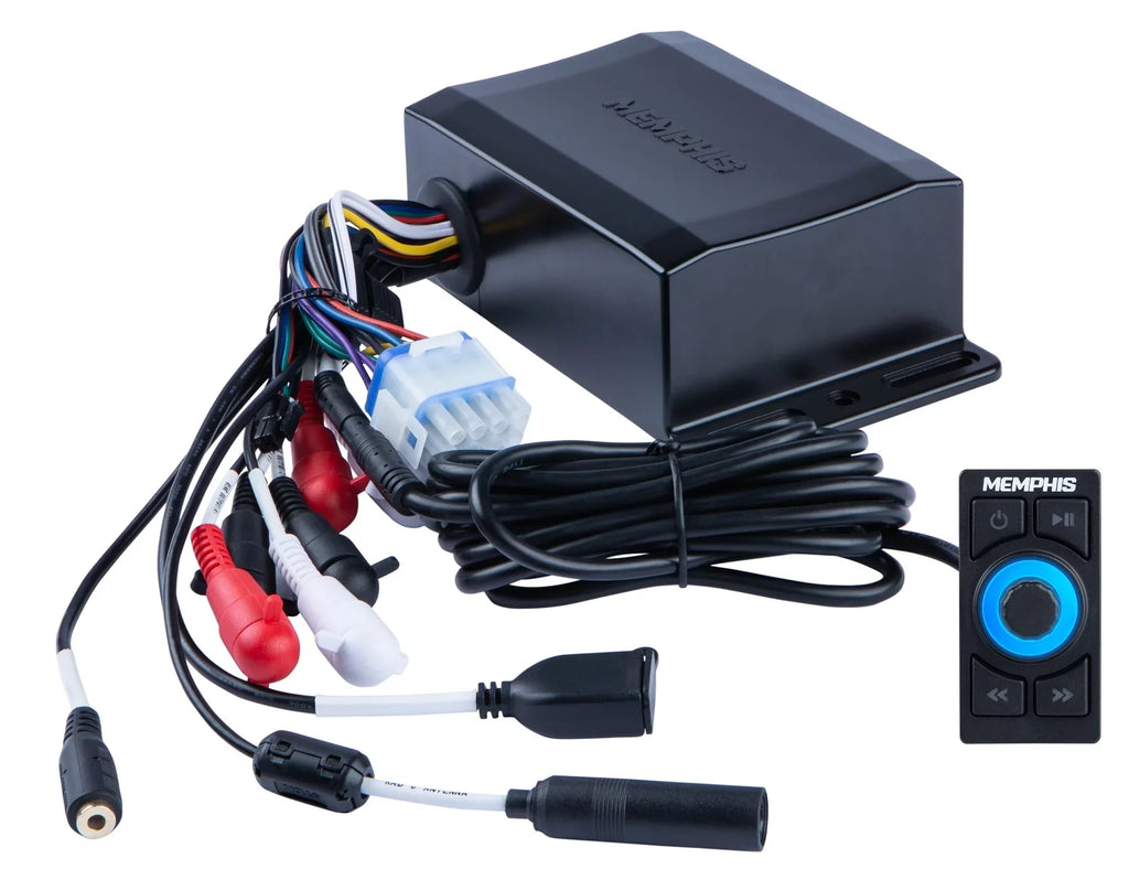Memphis Audio SMC2A Hidden Marine Bluetooth Receiver Source Unit RZR/ATV/UTV