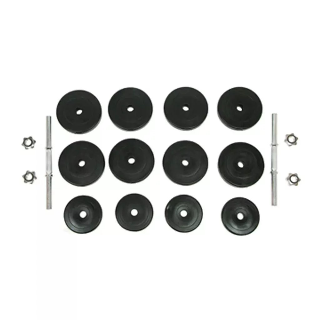 18-Piece Dumbbell Set lb of Versatile Weight Options Comprehensive Home Workout
