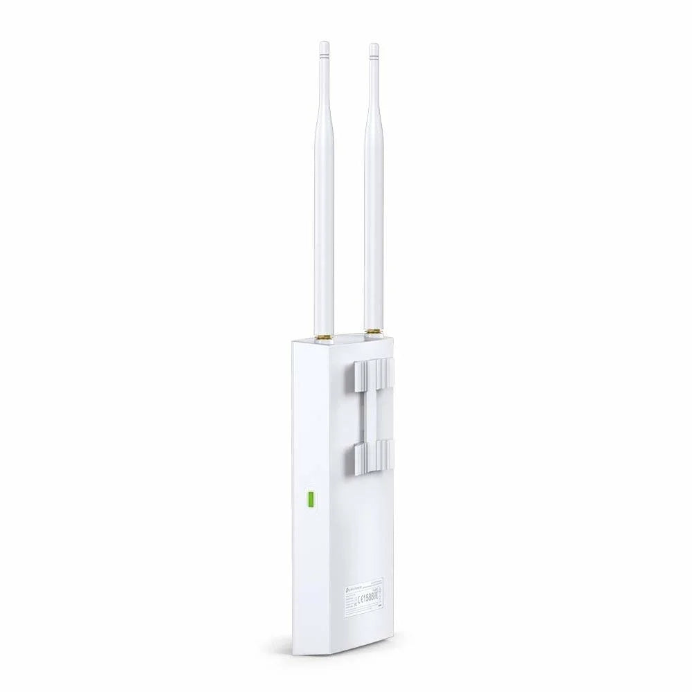 TP-Link Omada N300 Gigabit Wireless Outdoor Access Point | Passive PoE Powered w/ PoE Injector included | SDN Integrated | Cloud Access & Omada app for Easy Management (EAP110-Outdoor)