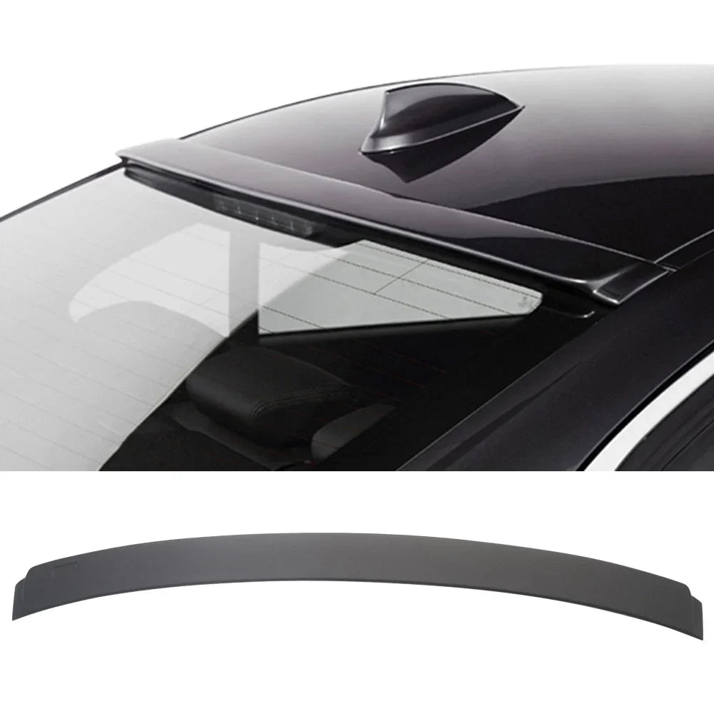 Ikon Motorsports Compatible with 12-18 BMW 3 Series F30 4DR Sedan AC Style Roof Spoiler Unpainted - ABS