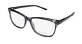 NEW ELLE 13425 WOMENS/LADIES CAT EYE FULL-RIM GRAY AFFORDABLE DESIGNER CAT EYE CASUAL BUDGET FRAME DEMO LENSES 53-15-140 EYEGLASSES/SPECTACLES
