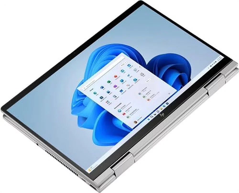 HP 2023 Envy X360 14” FHD IPS 2-in-1 Touchdisplay Laptop 10-Core 13th Intel i7-1355U Iris Xe Graphics 16GB DDR4 1TB NVMe SSD WiFi 6E USB-C w/DP HDMI2.1 Backlit KB Fingerprint Windows 10 Pro w/RE USB