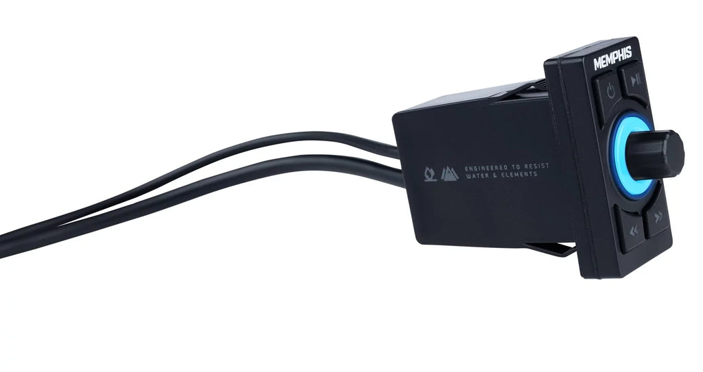 Memphis Audio SMC2A Hidden Marine Bluetooth Receiver Source Unit RZR/ATV/UTV