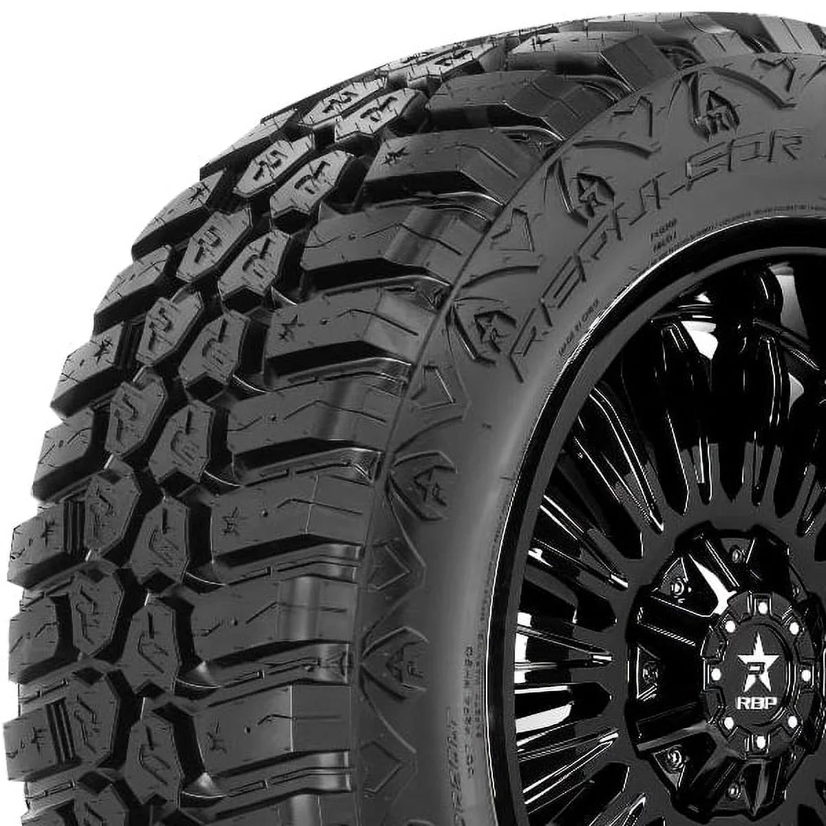4 RBP Repulsor M/T RX 35X12.50R17LT 121Q 10 Ply/E Mud Tires, Truck/SUV, Off Road RBPST17125010 / 35/12.5/17 / 3512.517