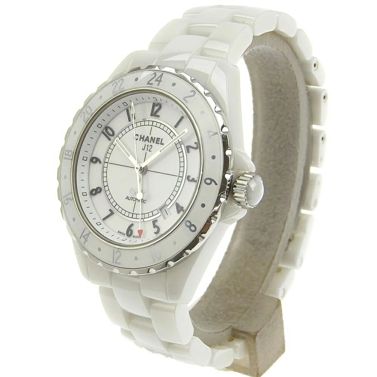 Pre-Owned CHANEL J12 GMT Men's Automatic Watch Limited Edition 2000 H2126 (Good)