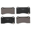Front Ceramic Disc Brake Pads TEC-2195 For 2017-2022 Tesla 3 With Gray Painted Calipers