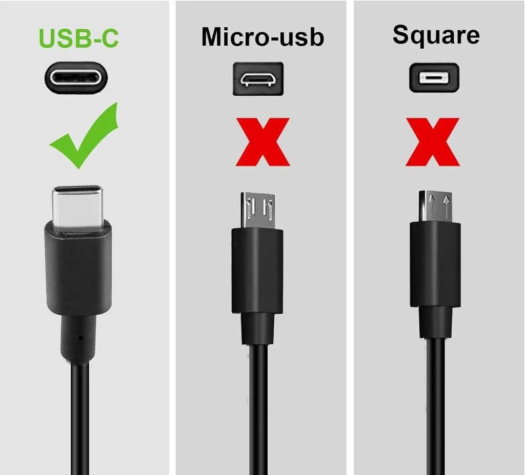 Guy-Tech 45w USB-C Ac Adapter Compatible with Lenovo 100e 82GJ0008CF Power Cord