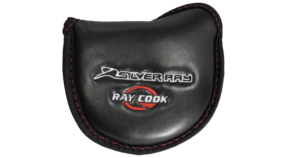 Ray Cook Golf Silver Ray SR400 Putter Black Center Shafted 34"