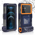 UrbanX Professional [15m/50ft] Swimming Diving Surfing Snorkeling Photo Video Waterproof Protective Case Underwater Housing for Lenovo A6600 And all Phones Up to 6.9 Inch LCD with Lanyard