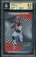 Joe Burrow Rookie 2020 Panini Clear Vision Rookies #1 BGS 9.5 (9.5 9.5 9.5 9)
