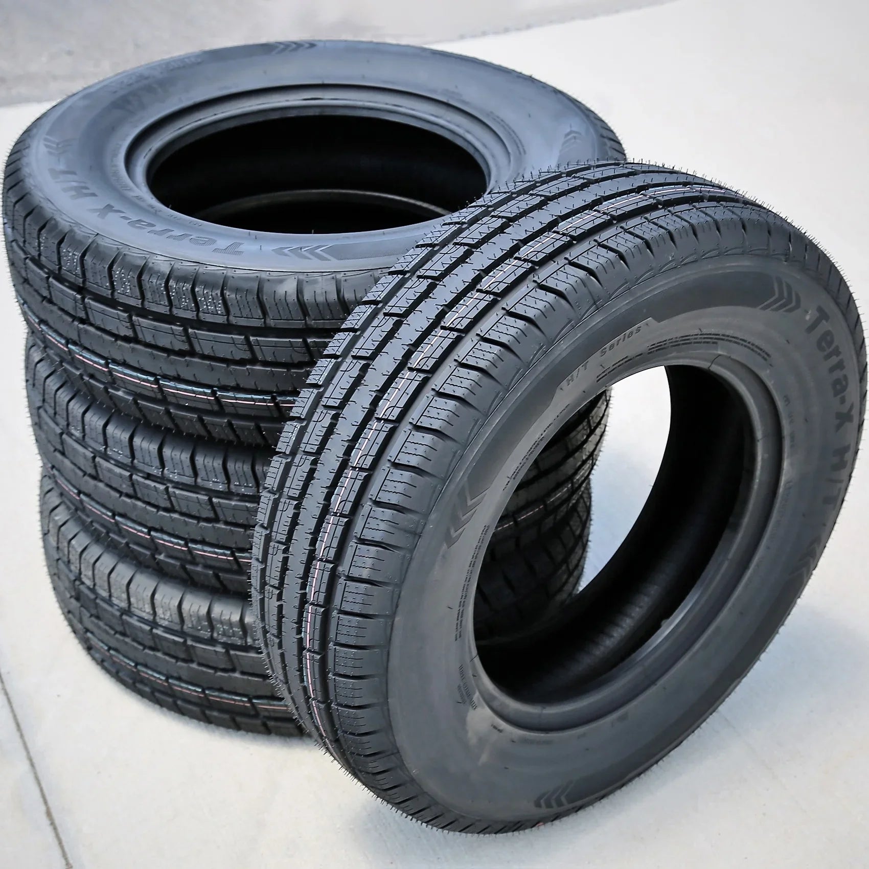 Set of 4 (FOUR) Waterfall Terra-X H/T 235/75R15 105S Tires Fits: 1995-99 Chevrolet Tahoe LT, 1999 Chevrolet Silverado 1500 Base