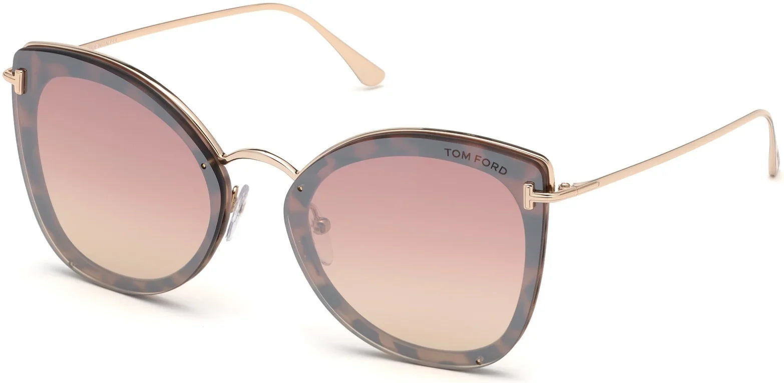 Tom Ford Charlotte TF 657 55Z 62mm Womens  Butterfly Sunglasses