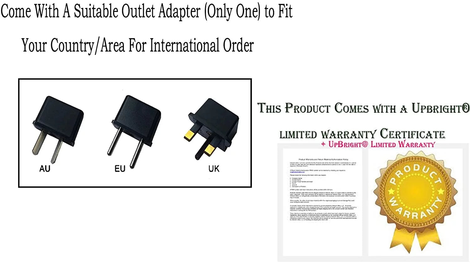UPBRIGHT NEW Global AC / DC Adapter For Dell Vostro 14 3000 3458 14-3458 14" LED Laptop Notebook PC Power Supply Cord Cable PS Battery Charger Mains PSU