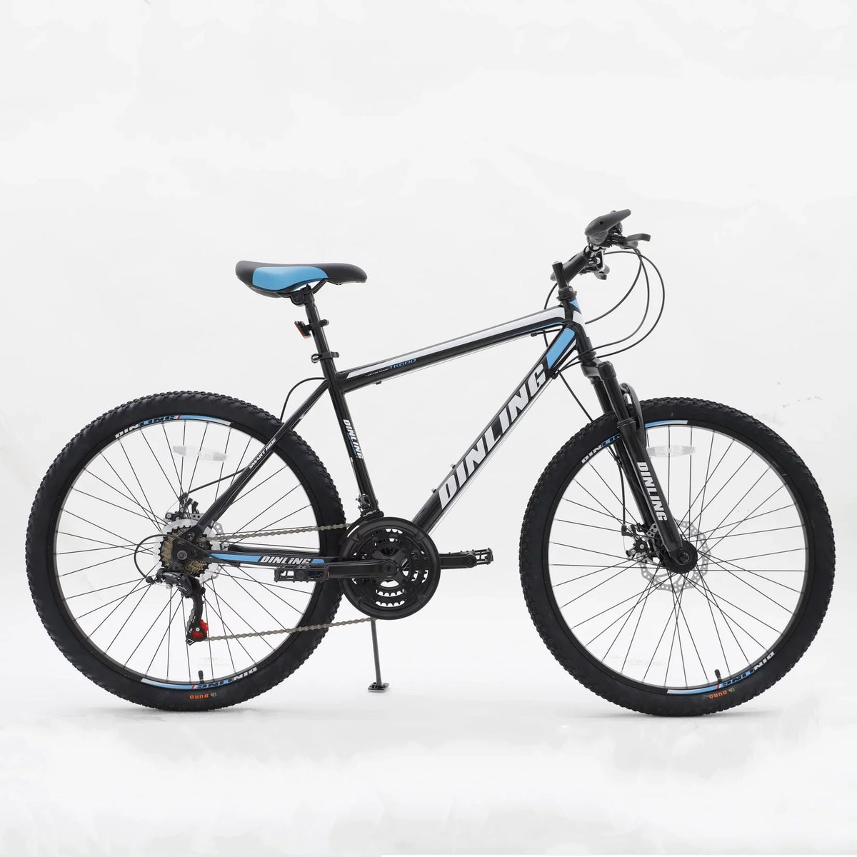 YAPENG Mens 26 inch Wheels Mountain Bike for Teen, 21 Speed Road Bike, Black&Blue