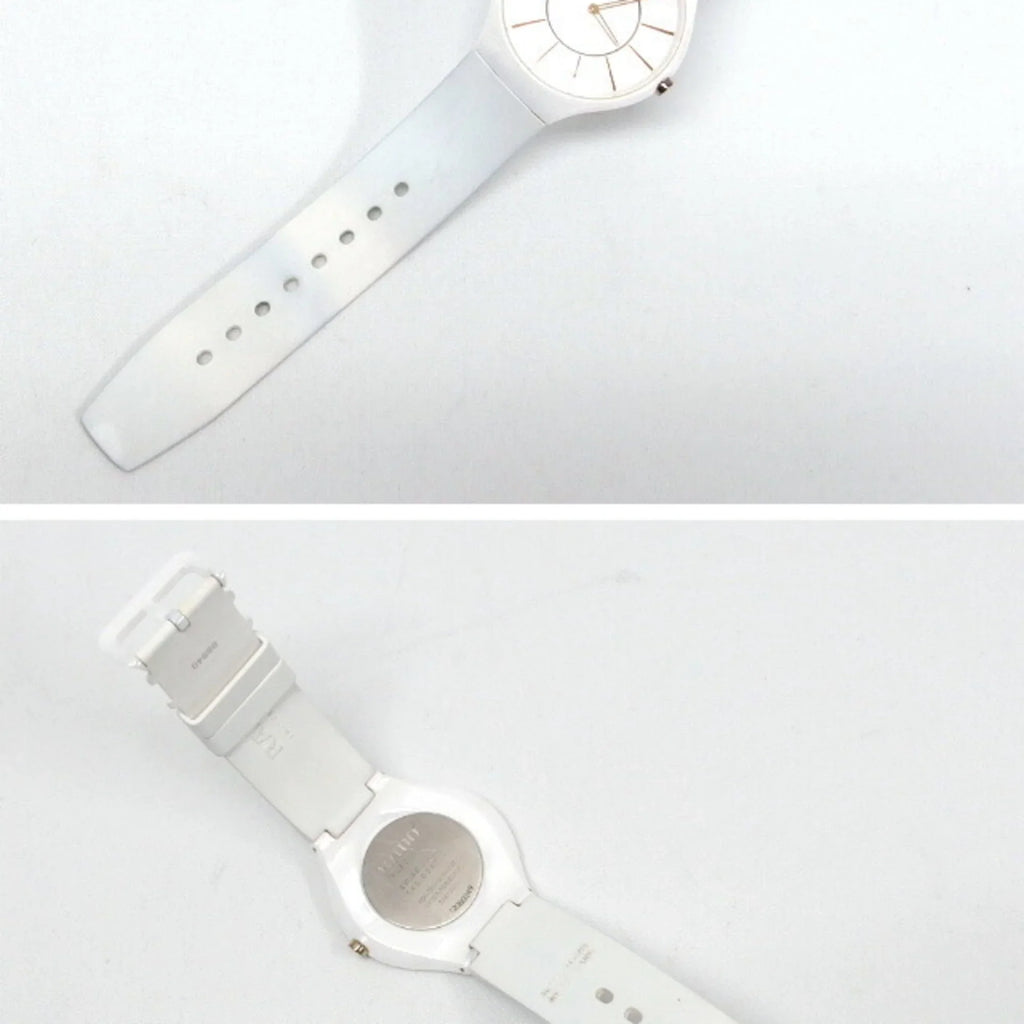 Pre-Owned Rado True Thinline Men's Watch Quartz White R27957109 (Good)