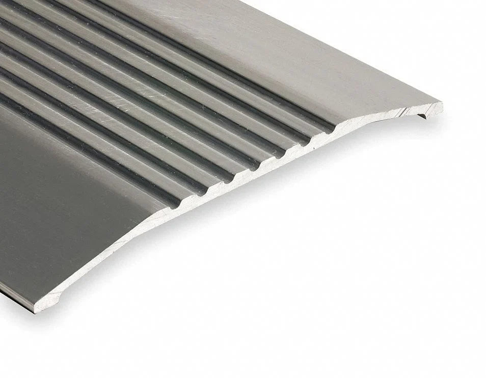 National Guard Saddle Threshold,Fluted Top,4 ft.,Alum  426-4