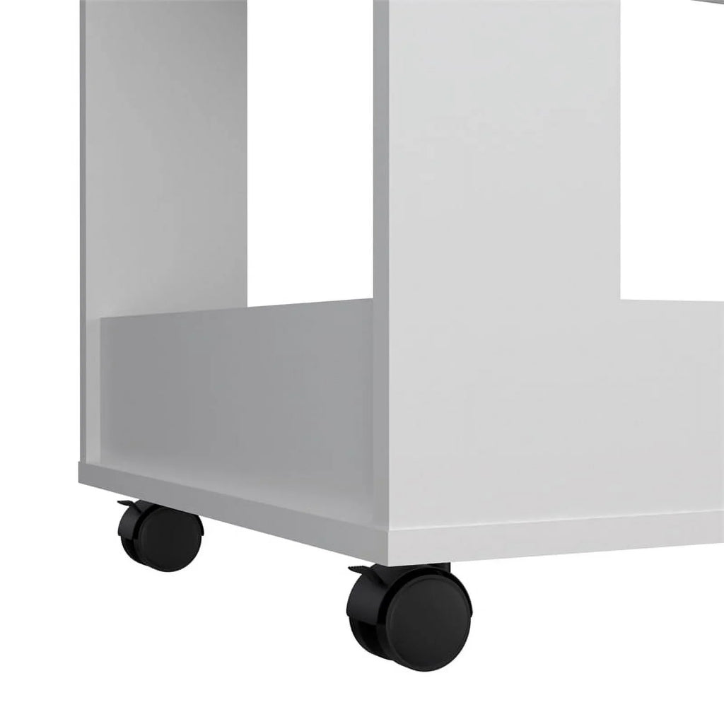 Home Square 2-Piece Set with Wood Kitchen Island and Utility Sink