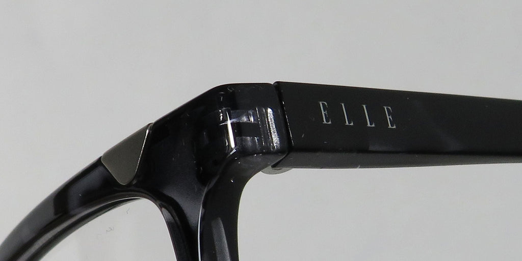 NEW ELLE 13425 WOMENS/LADIES CAT EYE FULL-RIM GRAY AFFORDABLE DESIGNER CAT EYE CASUAL BUDGET FRAME DEMO LENSES 53-15-140 EYEGLASSES/SPECTACLES