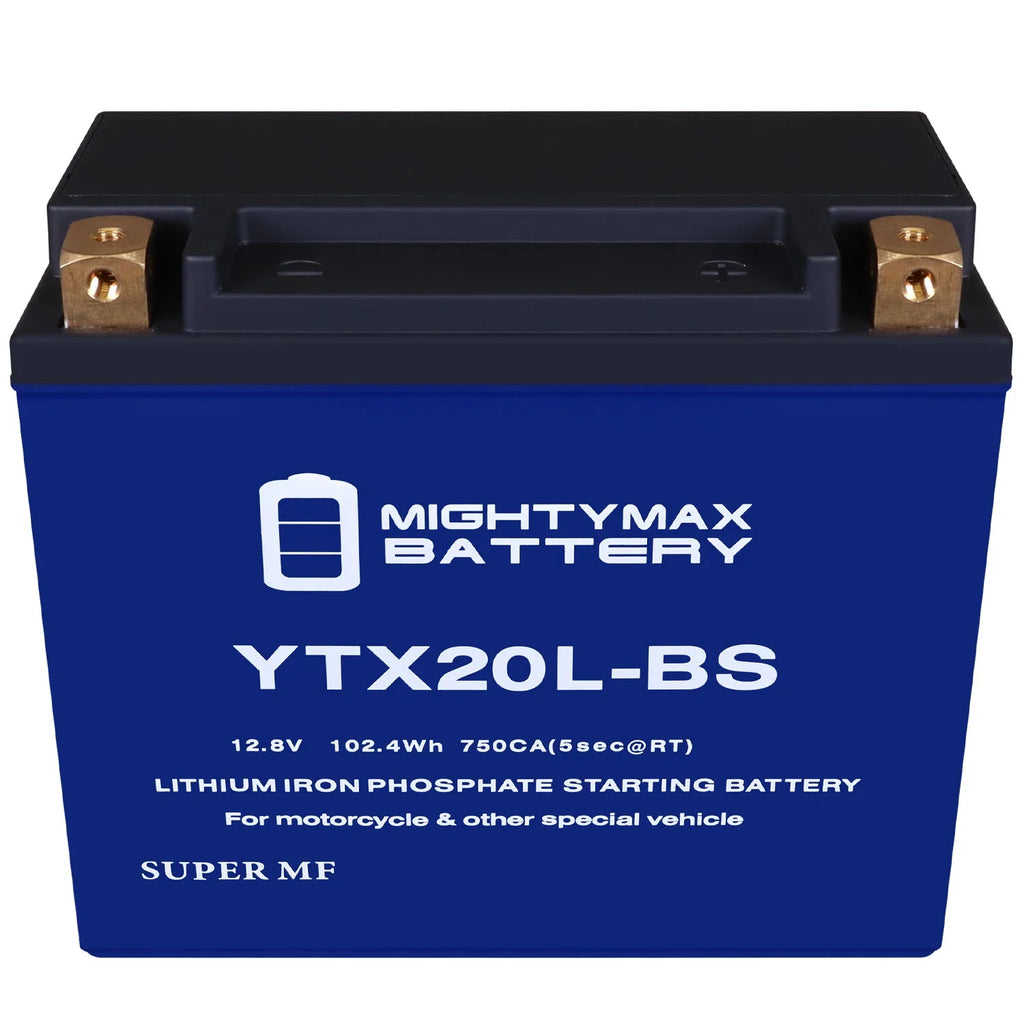 YTX20L-BS Lithium Replacement Battery compatible with Kawasaki Jet Ski JS750 SXi, SXi Pro 95-02