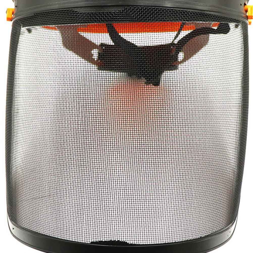 OUNONA Helmet Safety Chainsaw Forestry Earmuffs Visor Combo Set Shield Vented Hard Hat Gear Equipment