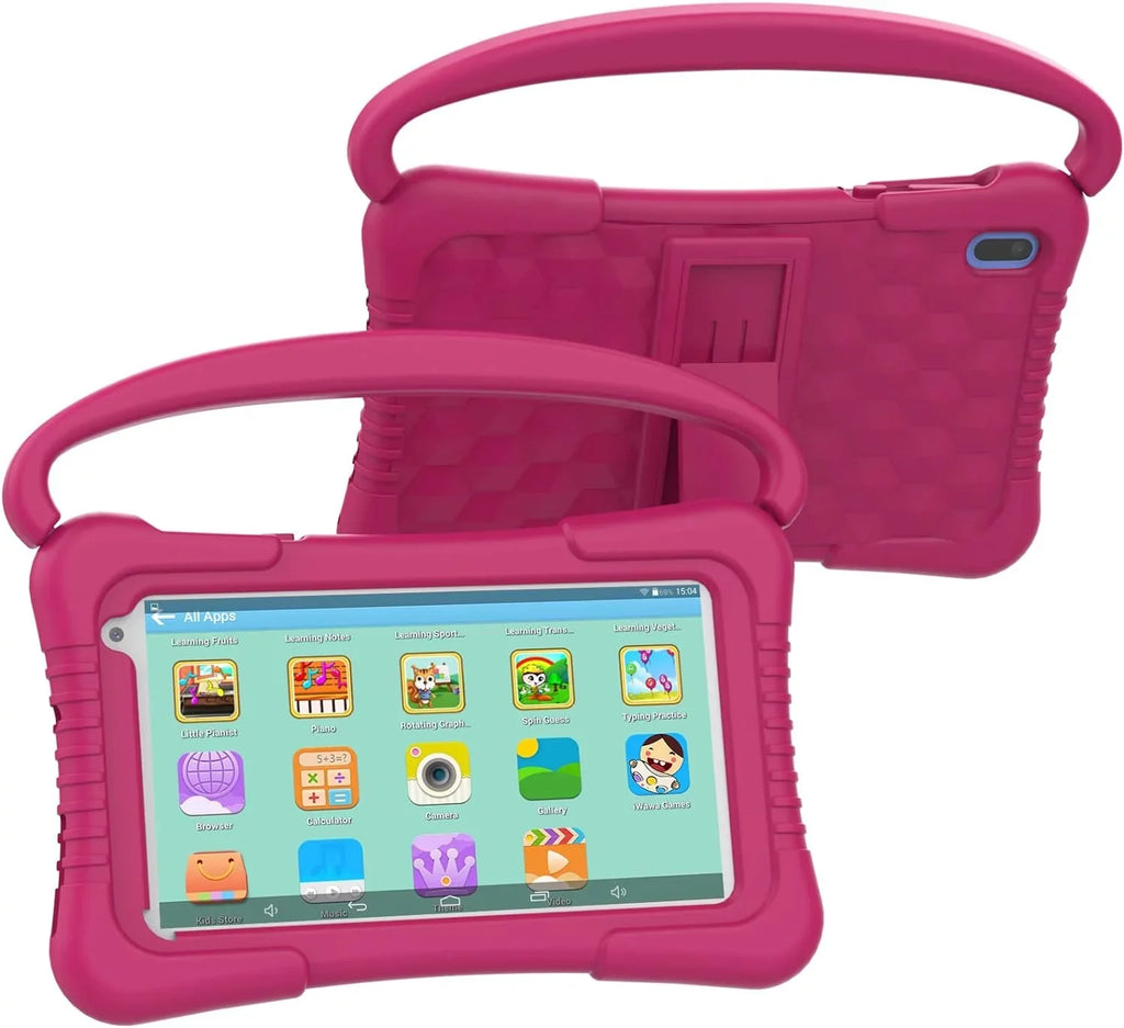 Kids Tablet 7 inch Tablet for Kids WiFi Kids Tablets 32G Android 11 Dual Camera Educational Games Parental Control, Toddler Tablet with Kids Software Pre-Installed Kid-Proof YouTube Netflix