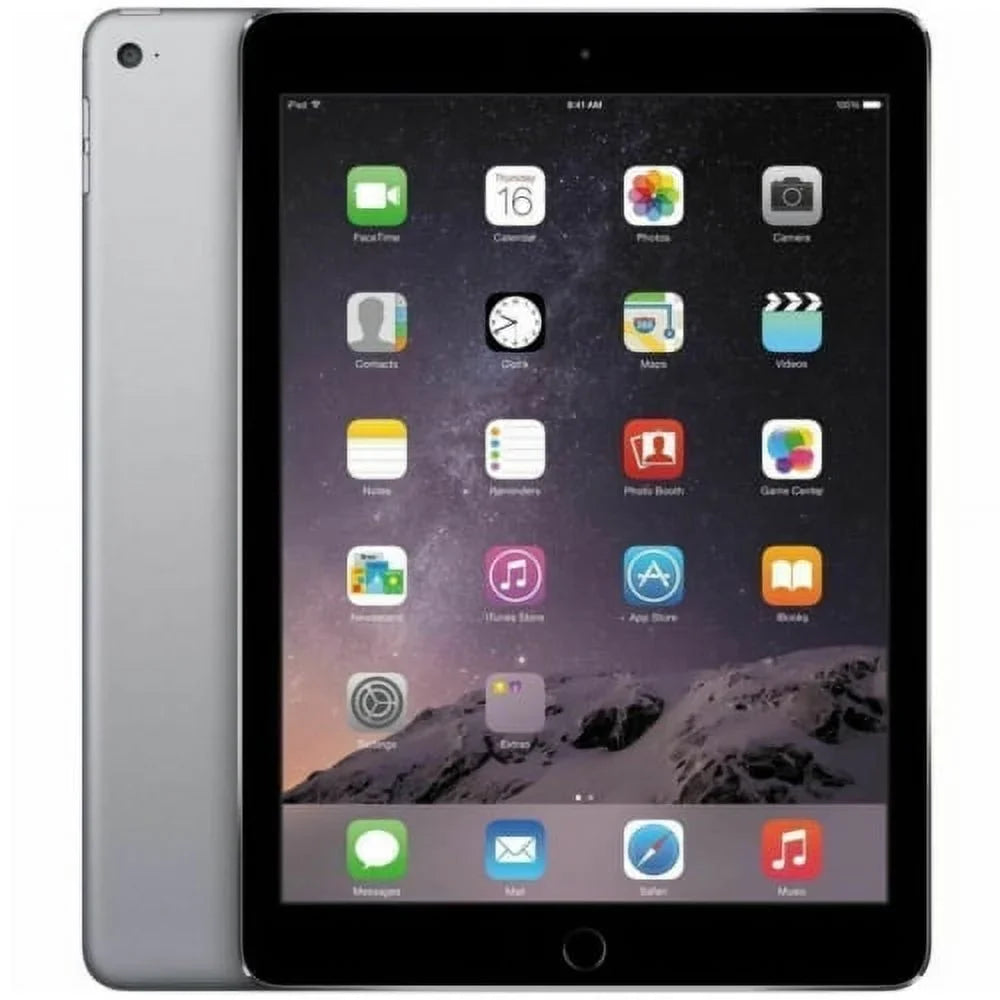 Restored Apple iPad Air 2 64GB, Wi-Fi + 4G (Unlocked), 9.7" - Space Gray - (MH2M2LL/A) (Refurbished)