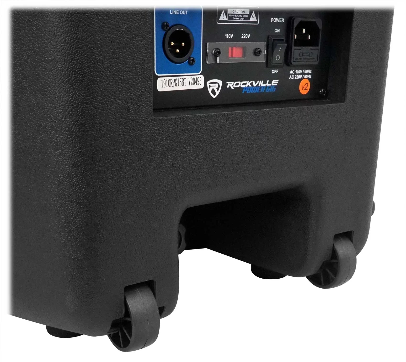Rockville 15" Church Speaker Sound System w/ Headset Mic For Sermons, Speeches