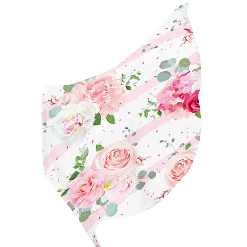 FREEAMG Red and Pink Rose Silk Long Scarf for Women Large Oblong Sundisplay Shawls Wraps Neck Headscarf Hair Wraps Gift Packed